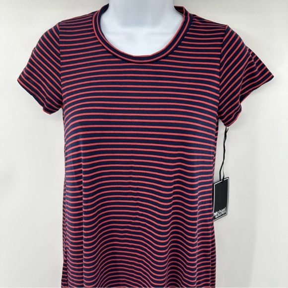 Revolve x Michael Lauren Cuba Short Sleeve Striped Mini T Shirt Dress XS New - Picture 5 of 14